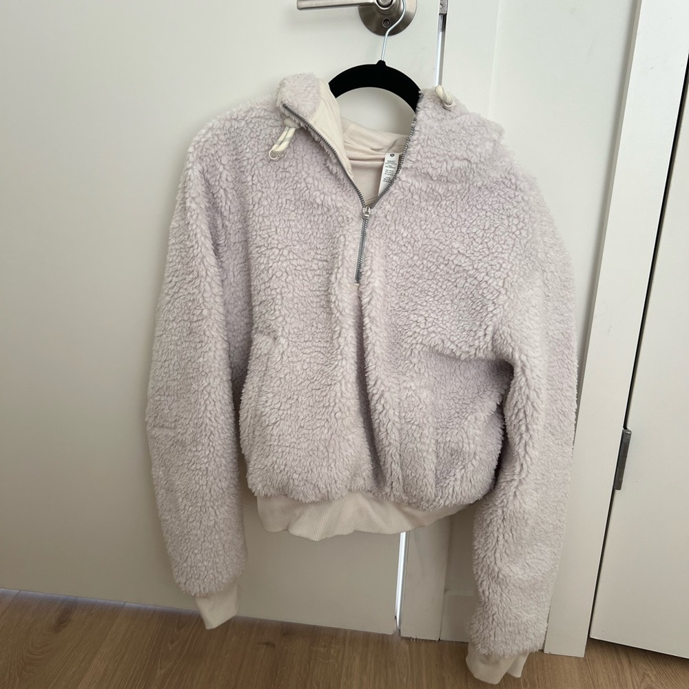 Lululemon quarter zip Sherpa